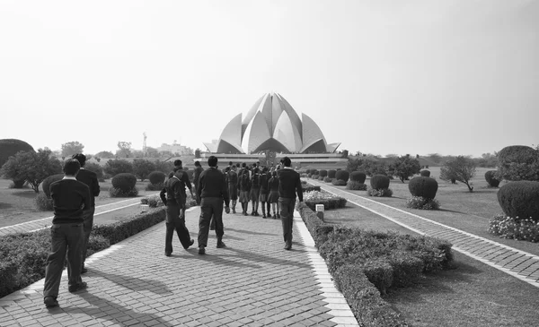 Tempio del Loto in India — Foto Stock