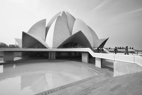 Tempio del Loto in India — Foto Stock