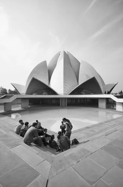 Temple du Lotus en Inde — Photo