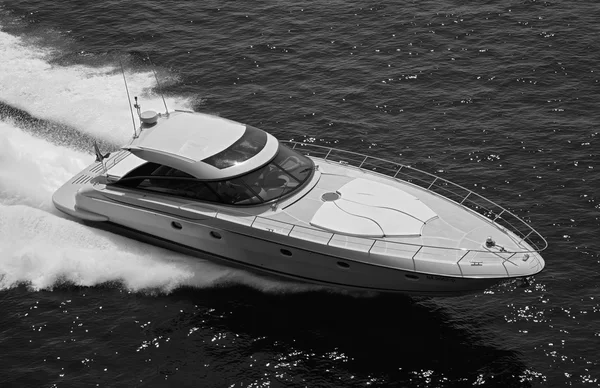 Aqua luxury yacht in Italy — Stock Photo, Image