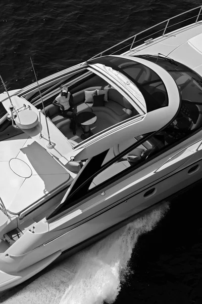 Yacht di lusso Aqua in Italia — Foto Stock