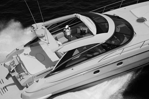 Aqua luxury yacht in Italy — Stock Photo, Image
