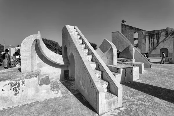 Personnes à l'Observatoire astronomique de Jaipur — Photo