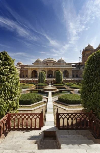 Amber Palace Garden na Índia — Fotografia de Stock