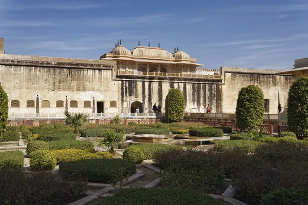 Amber Palace tuin in India — Stockfoto