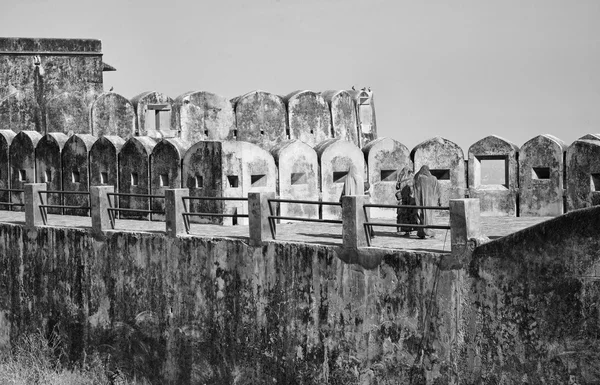 Indové v Amber Fort — Stock fotografie