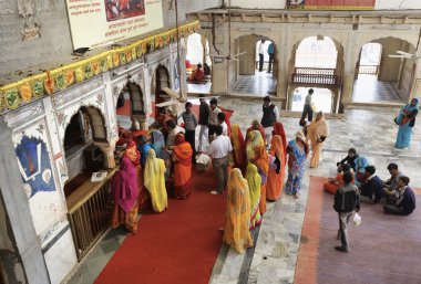 bir hindu Tapınağı Hint insanlar