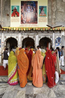 bir hindu Tapınağı Hint insanlar