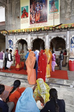 bir hindu Tapınağı Hint insanlar