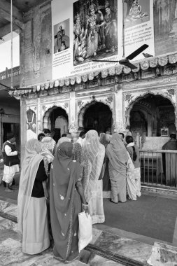 bir hindu Tapınağı Hint insanlar