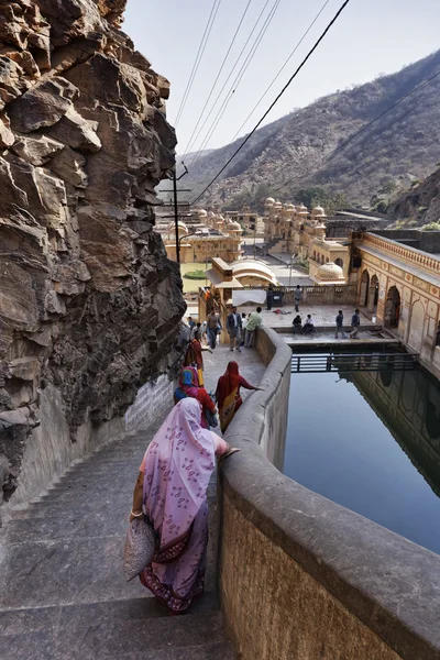 Insanlara Galta Hindu tapınakları — Stok fotoğraf