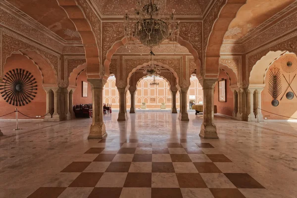 Entrada al Palacio de la Ciudad en Jaipur —  Fotos de Stock