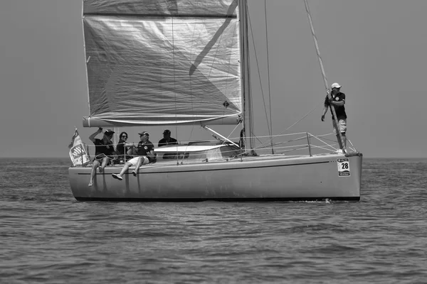 Voilier en mer Méditerranée — Photo