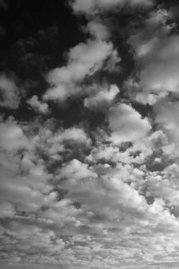 İtalya, Sicilya, gökyüzündeki bulutlar