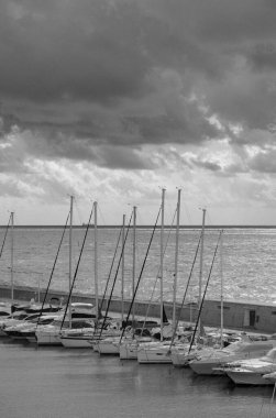 Italy, Sicily, Mediterranean sea, Marina di Ragusa (Ragusa Province); 21 November 2025, luxury yachts in the port - EDITORIAL