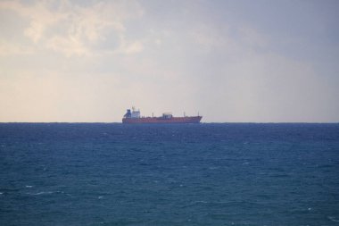 İtalya, Sicilya, Akdeniz, Kargo gemisi