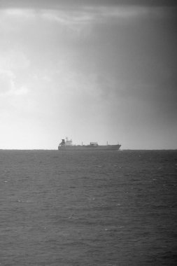 İtalya, Sicilya, Akdeniz, Kargo gemisi