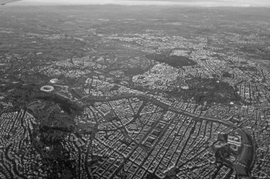 İtalya, Lazio, Roma, şehrin hava manzarası