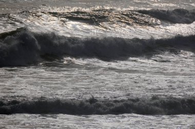 İtalya, Sicilya Kanalı, kışın sert Akdeniz