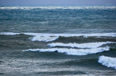 İtalya, Sicilya Kanalı, kışın sert Akdeniz