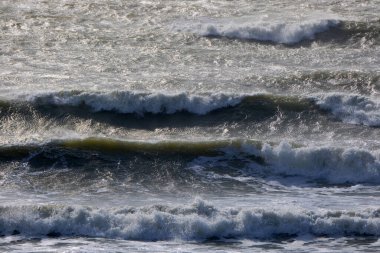 İtalya, Sicilya Kanalı, kışın sert Akdeniz