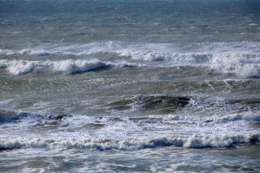 İtalya, Sicilya Kanalı, kışın sert Akdeniz