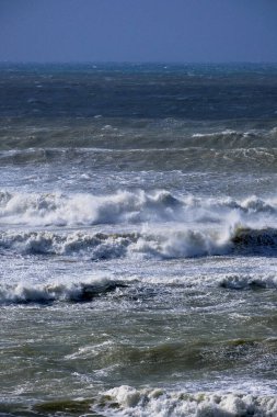 İtalya, Sicilya Kanalı, kışın sert Akdeniz