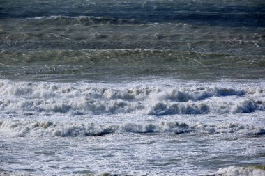İtalya, Sicilya Kanalı, kışın sert Akdeniz