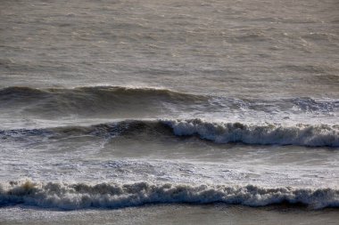 İtalya, Sicilya Kanalı, kışın sert Akdeniz