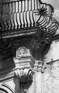 İtalya, Sicilya, ragusa, Barok yapı Cephe Sistemleri