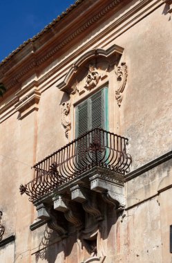 İtalya, Sicilya, ragusa, Barok yapı Cephe Sistemleri