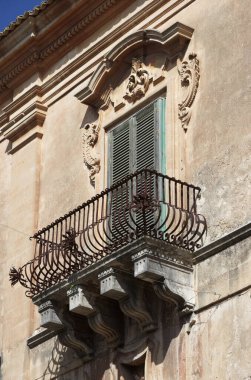 İtalya, Sicilya, ragusa, Barok yapı Cephe Sistemleri
