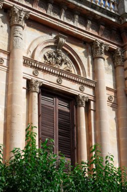 İtalya, Sicilya, ragusa, Barok yapı Cephe Sistemleri