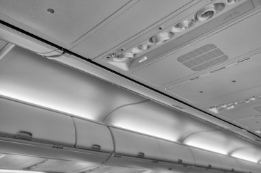 İtalya, uçak kabin yok Sigara İçilmez işareti ile