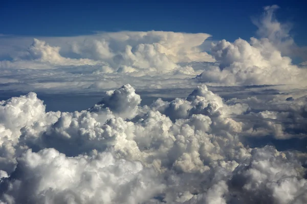 Itália, nuvens no céu, vista aérea — Fotografia de Stock