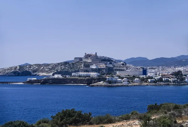 SPAGNA, Isola di Ibiza, vista sull'isola - FILM SCAN — Foto Stock