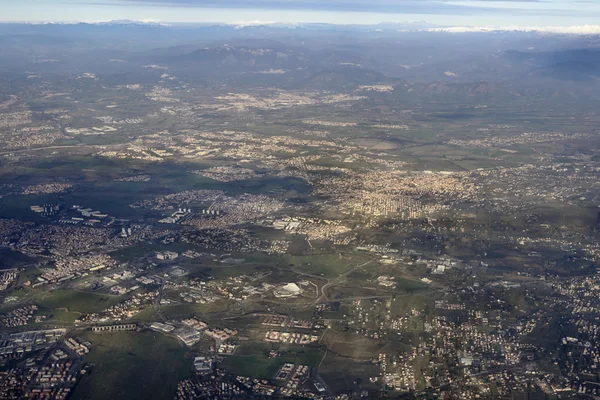 Italy, Lazio, aerial view of Rome — Stock Photo, Image