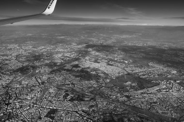 İtalya, Lazio; 19 Ocak 2016, Roma - editoryal havadan görünümü