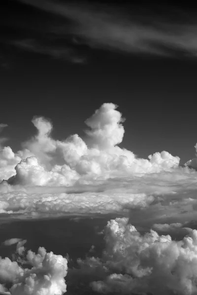 Italy, clouds in the sky, aerial view