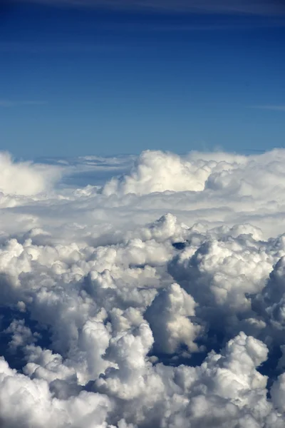 Italia, nubes en el cielo, vista aérea — Foto de Stock