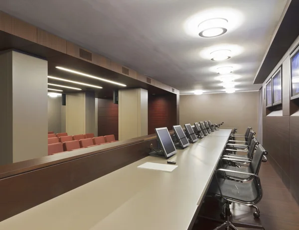 Italy; 27 May 2011, empty corporate conferences room - EDITORIAL — Stock Photo, Image