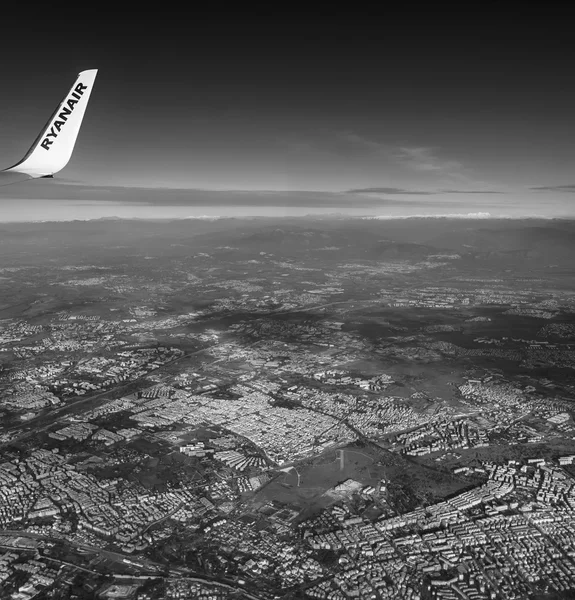Italia, Lazio; 19 gennaio 2016, veduta aerea di Roma - EDITORIALE — Foto Stock