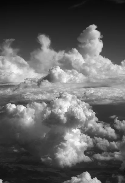 Italien, Wolken am Himmel, Luftaufnahme — Stockfoto