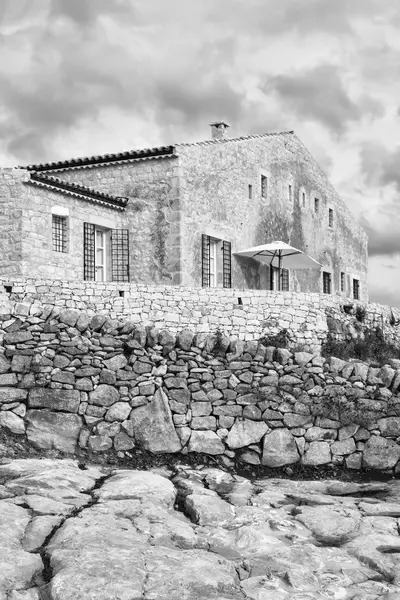 Italy, Sicily, countryside (Ragusa Province), typical stone sicilian house — Stock Photo, Image