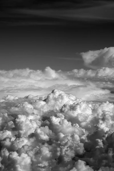 Italia, nubes en el cielo, vista aérea — Foto de Stock