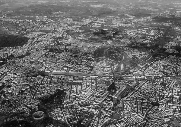 Italy, Lazio, aerial view of Rome — Stock Photo, Image