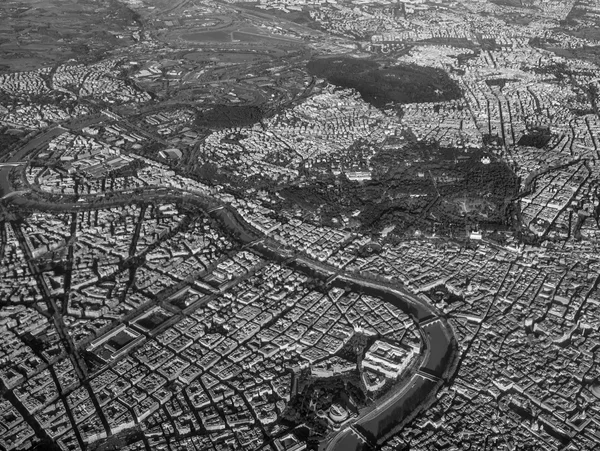 Italy, Lazio, aerial view of Rome — Stock Photo, Image