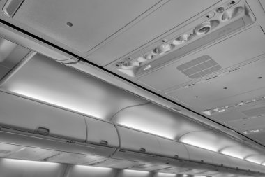 İtalya, uçak kabin yok Sigara İçilmez işareti ile