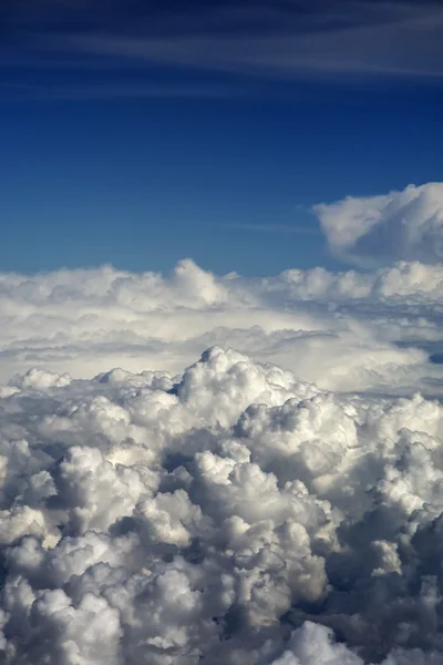 Italia, nuvole nel cielo, veduta aerea — Foto Stock