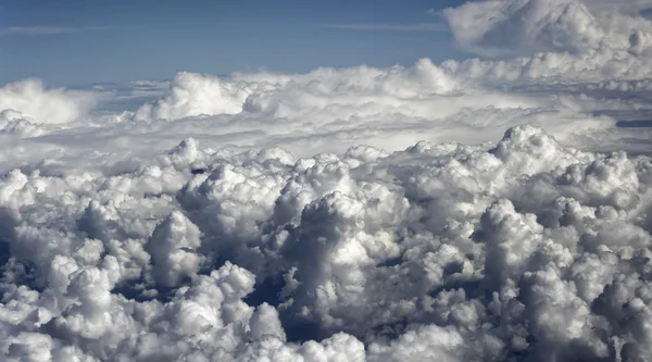 Olaszország, felhők az égen, légifelvételek — Stock Fotó
